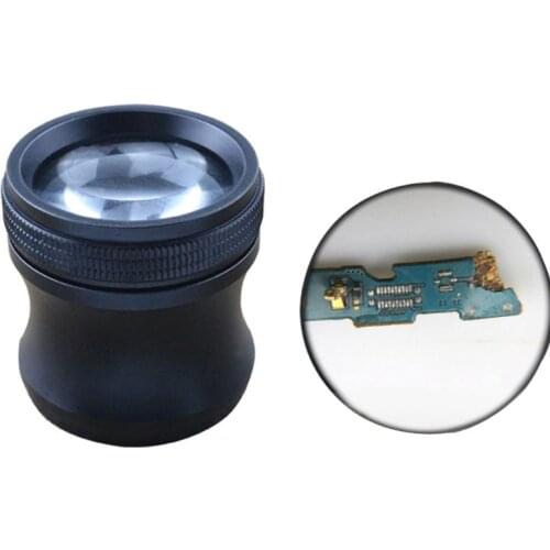 20X Jewelers Eye Loupe Loop Magnifier Magnifying Glass Jewelry Tools 20 x 40 Loupe 40mm