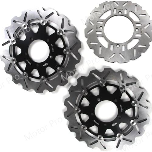 For Kawasaki Z750 ABS 2007 - 2012 Front Rear Brake Disc Disk Rotor Motorcycle Accessories Z 750 2008 2009 2010 2011 Versys 1000