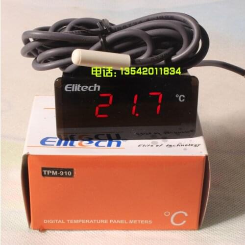 TPM-910 Embedded Temperature Display Meter Freezer Refrigerator Freezer/Display Cabinet Temperature Display