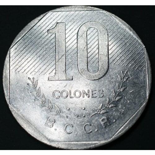 Costa Rica 10 Cents America Coins Original Rare Coin Commemorative Edition 100% Real