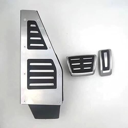 Foot Rest pedals for RHD Golf 7 Mk7 VII A3 S3 8V 2013-2016 pad cover plate Right hand drive car accessories