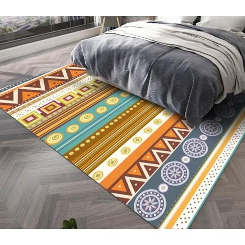 Rectangle Modern Decor Rug Household Sofa Yoga Blanket Mat Nordic Geometric Carpets Living Room Bedroom Study Bedside Carpet