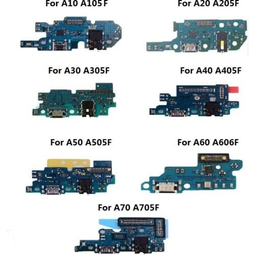Charging Port Connector Flex Cable Ribbon For Samsung Galaxy A10 A105F/A20 A205F/A30 SM-A305F/A40 A405F/A50 A505F/A60 A606F/A70