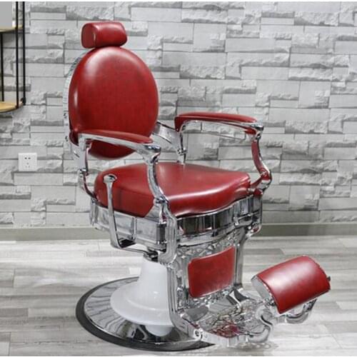 Retro luxury hairdressing chair big chair for mens barber chair