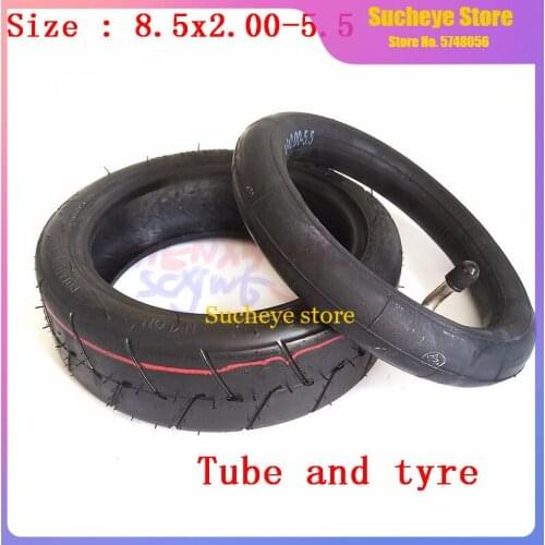 CST 8.5X2.00-5.5 Tyre Inner Tubes Electric Scooter Tire for INOKIM Night Series Scooter 8.5 Inch Pneumatic Tires Camera