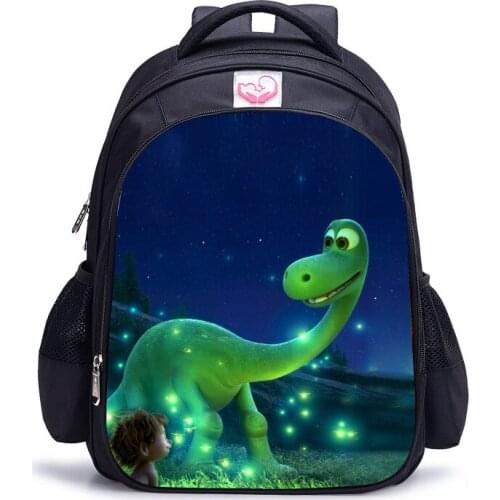 New 3D Printing Dinosaur School Bag For Boys 16 Inch Primary Animal Girls Children Backpack Teenager Rucksack Mochila Infant