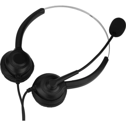 SOONHUA Noise Cancelling Call Center USB Headphone Mute Function Hearing Protections USB Call Center Headset With Microphone