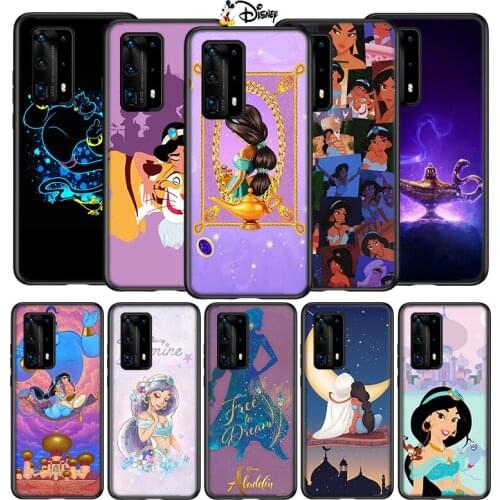 Silicone Cover Aladdin Jasmine For Huawei P40 P30 P20 P10 P9 P8 Pro Lite E Plus mini Pro 5G 2017 2019 Phone Case