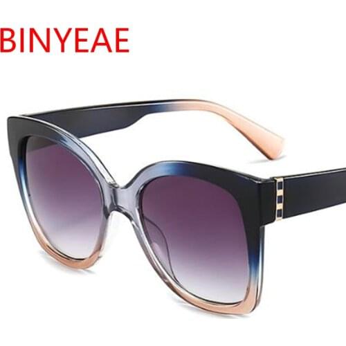 New Square Cat eyes Sunglasses Women Vintage Brand Designer Oversized Fashion Sun Glasses Female Eyewear UV400