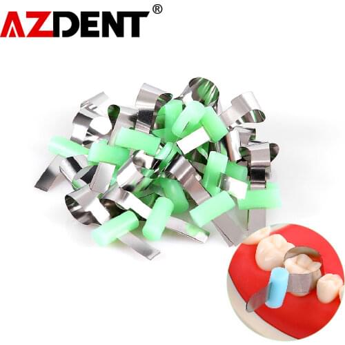 Dental Forming Sheet Orthodontic Sectional Contoured Metal Matrices Polyester Matrice Dentist Matrix Material for Adult/Child