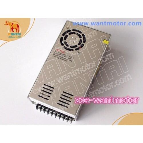 Nice power!wantai 350,48VDC,9.8A power supply matching Nema 23, Nema 34 stepper motor