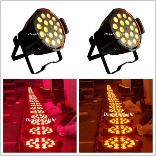 20lot 18x18w led zoom par 6in1 stage dmx lyre wash wall led par light indoor dj zoom par led rgbwa uv