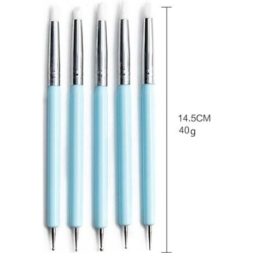 781E 58pcs Mandala Dotting Tools with Cardboard Paint Tray Stencil Template for Painting Rock Stone