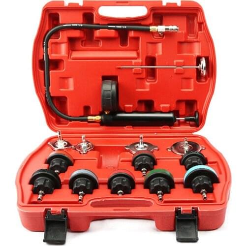 Car Water Tank Leak Detector Water Tank Pumping Pressure Gauge Water Tank Detector Cooling System Pressure Tool