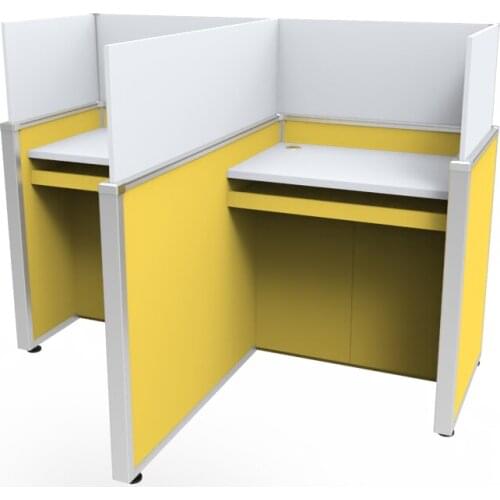 Carrel Desk Desktop Partition Computer Table Test Center Anti-disturb Library Cubicle Height Adjustable For Language Lab Office