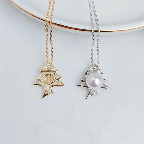 Pure silver Empty set of Necklace Chains For Jewelry Making Diy Supplies Handmade Jewelry Accessories