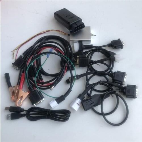 2019 motorcycle diagnostic tester for YAMAHA full cables motor auto scanner for HONDA 7in1 for suzuki,SYM,KYMCO,HTF,PGO repair