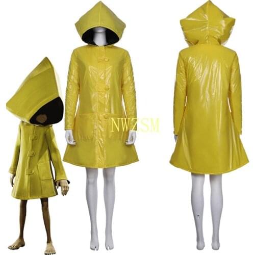 Little Nightmares 2 Six Cosplay Costumes Halloween Outfit Suit Coat Only