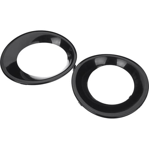 For BMW X3 E83 LCI 2007-2010 Pair Front Fog Light Lamp Bezels Cover Trim Grill 51113423790 51113423789 Auto Accessories