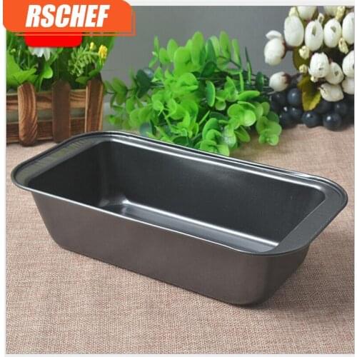 Baking Utensils Non-Clay Die Bread Mold Rectangular Carbon Steel Toast Mold Cake Mold Baking Tray
