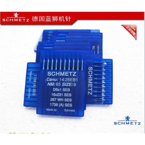 SCHMETS Sewing Needles,DBx1 SES,16x231 SES,20Pcs(2 Packs)/Lot,Industrial Lockstitch Sewing Machine Parts,For Jack,Juki