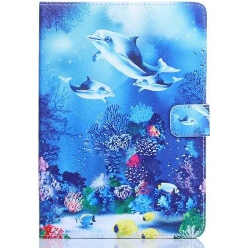 Myslc Universal Cover for Lenovo IdeaTab A10-70 A7600 10.1 inch Tablet Printed PU Leather Stand Case