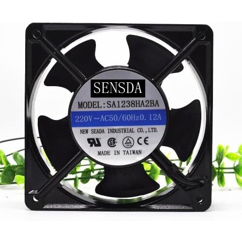 AC 220V FAN SA1238HA2BA 12038 12mm axial cooling fan