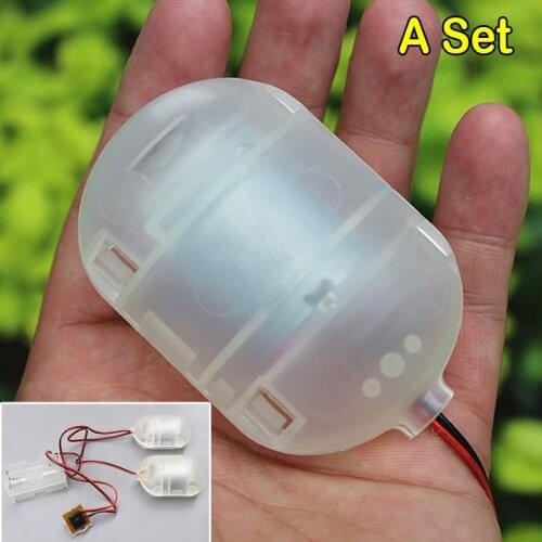 DC 6V Vibration Motor Vibrator Strong Vibrating with Translucent Shell for DIY Massager Frog Feeding with Battery Box Switch