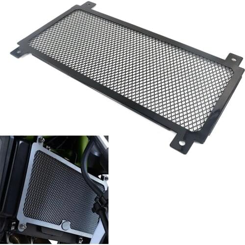 For Kawasaki Ninja650 Z650 2017 2018 2019 NINJA 650 Radiator Guard Cover Protector Grill Oil Cooler Aluminum Black