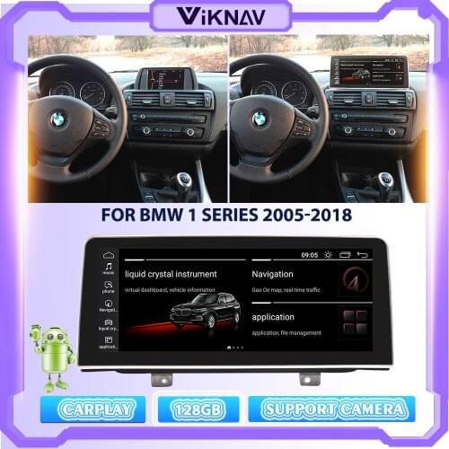 10.25 Inch IPS Screen Car Radio For BMW 1 Series F20 F21 F52 E81 E82 E87 E88 Android 10.0 Multimedia player 8 Core 4G Wifi