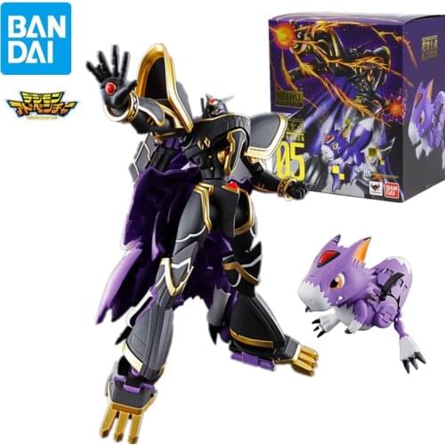 Bandai Digivolving Geesten Digimon Dorumon Alphamon Diecast Evolution 05 PVC Collectible Model Toys