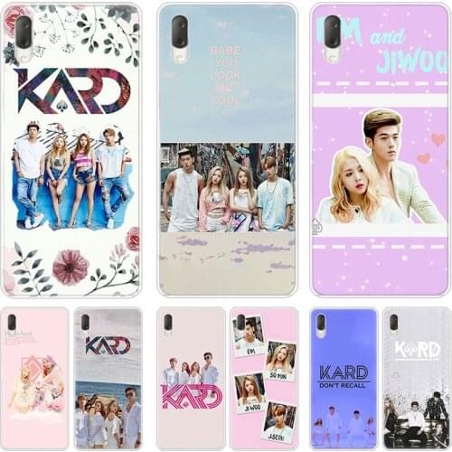 Hot KARD KPOP Hard Case For Sony Xperia L1 L2 L3 X XA XA1 XA2 Ultra E5 XZ XZ1 XZ2 Compact XZ3 M4 Aqua Z3 Z5 Premium Fashion Cove