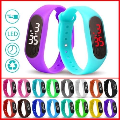 Child Watches New LED Digital Wrist Watch Bracelet Kids Outdoor Sports Watch For Boys Girls Electronic Date Clock Reloj Infantil