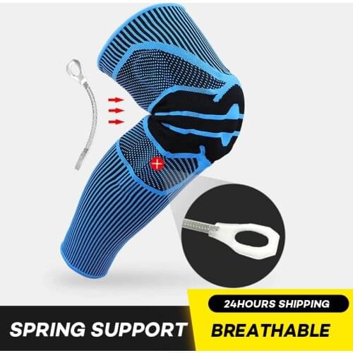 Long Basketball Knee Pads Running Leg Sleeve Calf Knee Brace Support Protector Spring Support Sport Kneepad Football Shin Guard