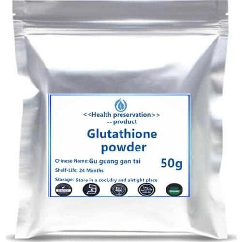 Hot sale 99% Glutathione Powder Glutathion for body GSH powder Skin Whitening Dark Black Skin Lightening spots supplement