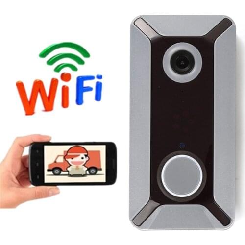 Hot sale V6 wireless WIFI video doorbell remote monitoring video voice intercom low power smart doorbell