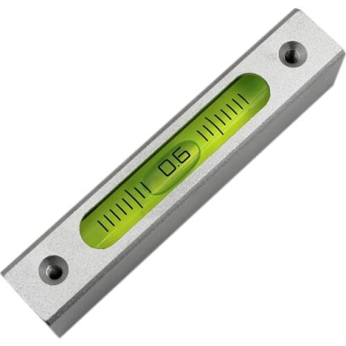 HACCURY Long Strip Aluminum Alloy level bubble Decoration floor billiard table leveling water Bubble