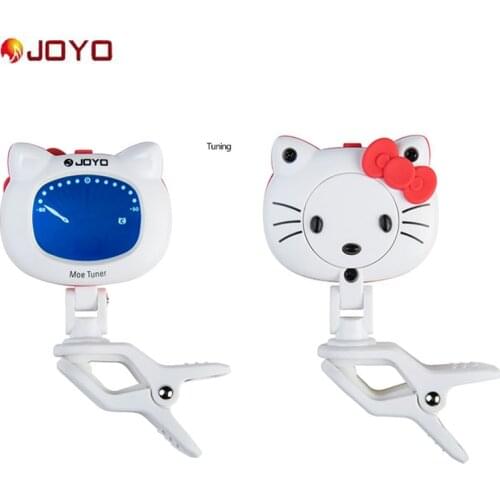 JOYO Tuner JT03 MOE for Guitarra Guitar Bass Violin Ukulele Clipon Electric Digital LCD Music Instrument guitarra tool free ship