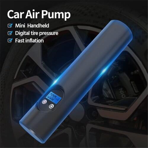 Kebidu 150PSI Rechargeable Air Pump Tire Inflator Cordless Portable Compressor Digital Car Tyre Pump for Car Bicycle Tires Ball