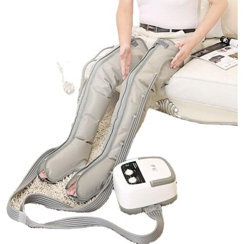 Electric Air Circle Compression Massager Circulation Pressure Massage Leg arm Cuff elderly pneumatic air pressure wave
