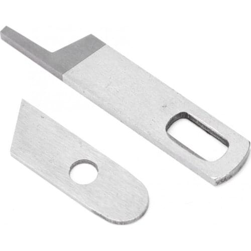 550449 Multi-Function Overlocker Knife Household Overlocker Upper&Lower Knife Set Fit for Sewing Accessories