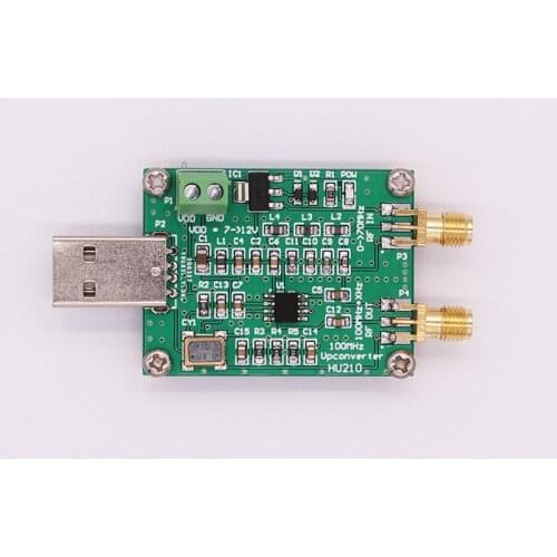 SDR Upconverter Module USB Interface RTL-SDR Module 7V-12V 0-70MHz for RTL-SDR and Equipped with 100 MHz Oscillator