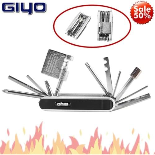 Bicycle Repair Tools Kit Hex Spoke Cycling Screwdrivers Tool Tyre Lever Allen Wrench MTB Mountain Bike Multitool Cycling tools