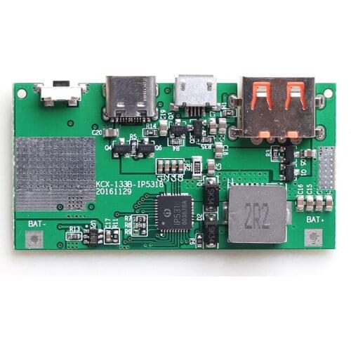 QC3.0 Fast Charge Booster Board 5V 9V 12V Bidirectional Fast Charge Booster Board Type-C Charging Treasure Circuit Board