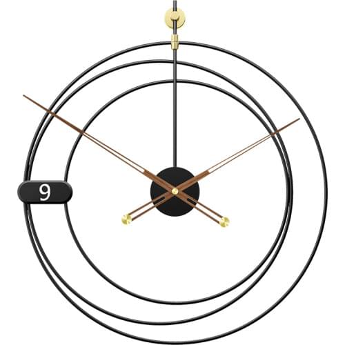 Luxury Silent Clocks Wall Home Decor Large Wall Clock Modern Design Watch Clock Mechanism Living Room Home Decoration Gift Ideas