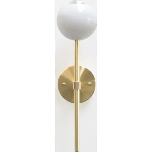 Modern Foyer bedroom bedside corridor wall lamp wall sconce bean glass ball wall light LED round ball wall lamp