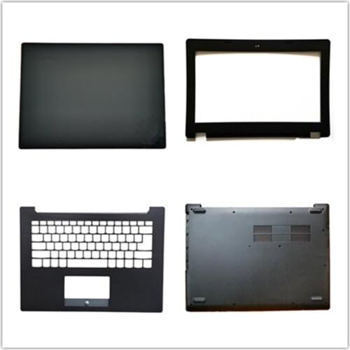 Laptop Upper Case LCD Top Cover Back Cover Bottom Case For Lenovo ideapad S340-13IML Black US
