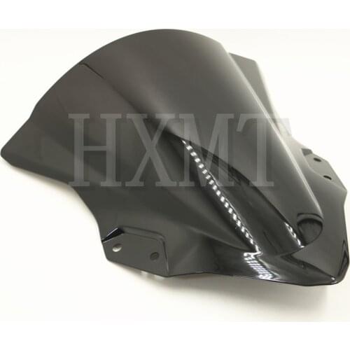 For Kawasaki Ninja 250 400 2018 2019 EX400 Ninja250 Ninja400 black motorcycl Windshield WindScreen Wind screen bike EX250