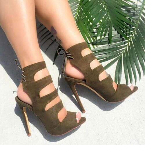 ASHIOFU Handmade Ladies High Heel Sandals Slingback Peep-toe Summer Shoes Party Prom Casual Fashion Sandals Shoes