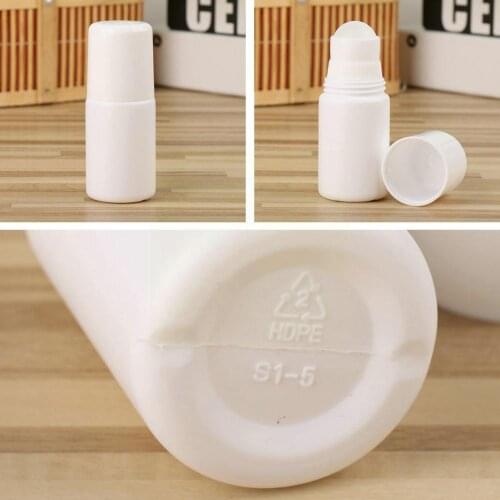 1pcs Plastic Roller Bottles 50ml Empty Refillable Rollerball For Diy Cosmetics Perfume Deodorant Essential Oils Bottle K6B5